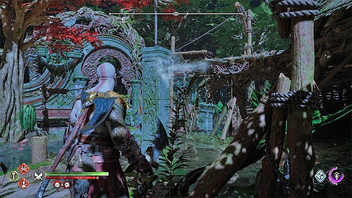 Opuszczonej wioski nie mogliście od razu przeszukać w 100% z powodu braku włóczni - trzeciej broni bohatera - God of War Ragnarok: Powrót do Opuszczonej wioski (The Abandoned Village) w Vanaheim - God of War Ragnarok - poradnik do gry