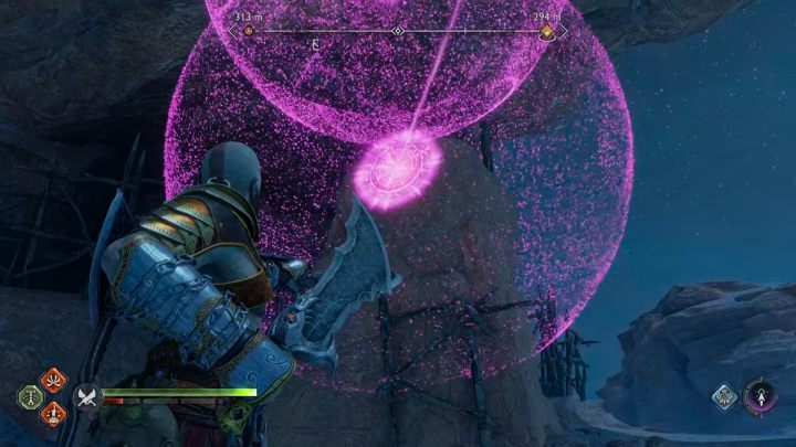 Odwróćcie się w prawo - God of War Ragnarok: Zakazane Piaski (The Forbidden Sands), Alfheim - sekrety, znajdźki - God of War Ragnarok - poradnik do gry