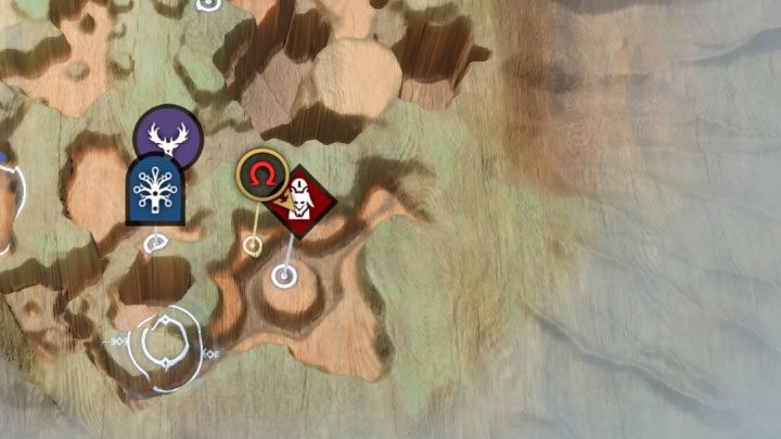 Znacznik celu podróży pojawi na zachód od miejsca rozpoczęcia questu, ale musicie wybrać okrężną drogę przez południową część Zapadlisk - God of War Ragnarok: Trzęsąca się jama (Quaking Hollow) - solucja, opis przejścia - God of War Ragnarok - poradnik do gry