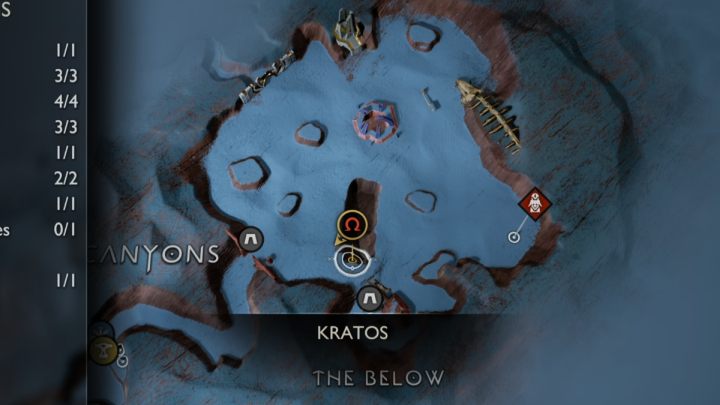 1 - God of War Ragnarok: Wyrwa (The Below), Alfheim - sekrety, znajdźki - God of War Ragnarok - poradnik do gry