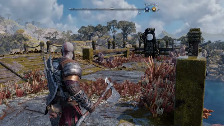 Teren ten będzie dostępny gdy uwolnicie pierwszą płetwę stworzenia - God of War Ragnarok: Wyspa Lyngbakr (Lyngbakr Island), Svartalfheim - sekrety, znajdźki - God of War Ragnarok - poradnik do gry