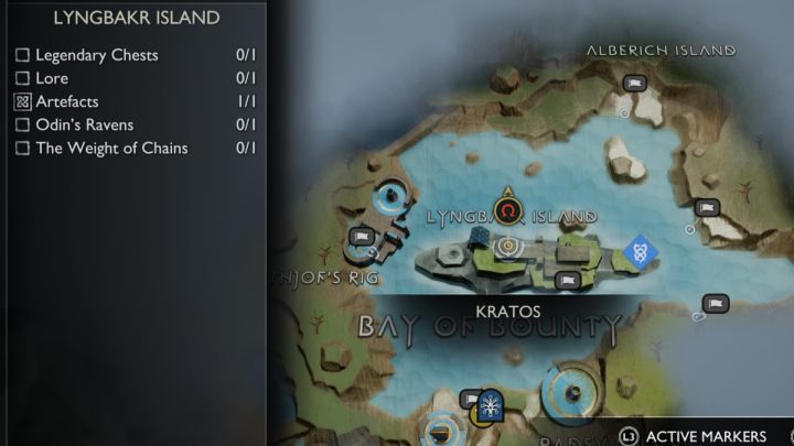 4 - God of War Ragnarok: Wyspa Lyngbakr (Lyngbakr Island), Svartalfheim - sekrety, znajdźki - God of War Ragnarok - poradnik do gry