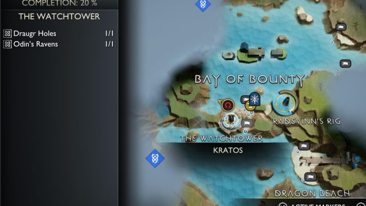 1 - God of War Ragnarok: Strażnica (The Watchtower), Svartalfheim - sekrety, znajdźki - God of War Ragnarok - poradnik do gry