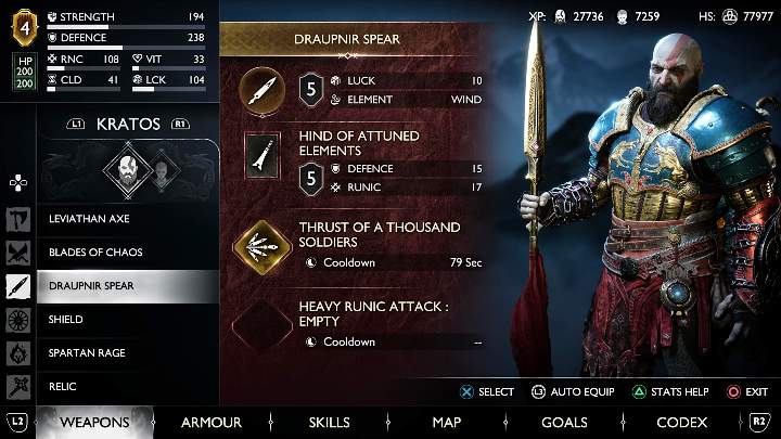 Za pomocą włóczni można walczyć w zwarciu, a także na odległość - God of War Ragnarok: Bronie - God of War Ragnarok - poradnik do gry