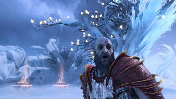 Dostęp do trybu fotograficznego otrzymacie po wywołaniu pauzy, a następnie wciśnięciu kwadratu - God of War Ragnarok: Jak włączyć tryb fotograficzny (Photo Mode)? - God of War Ragnarok - poradnik do gry