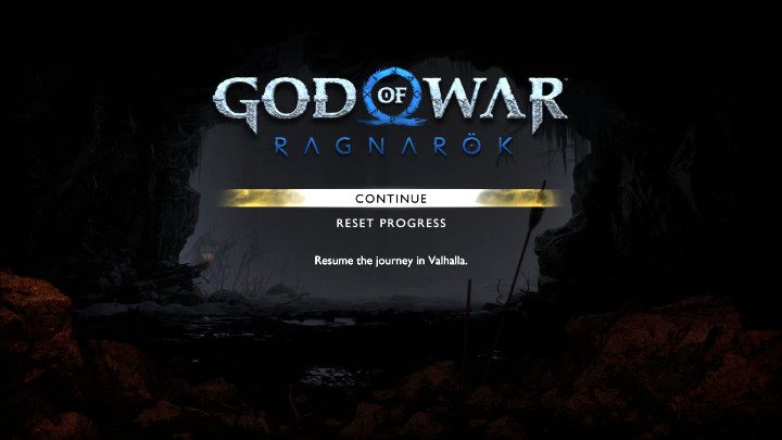 Gdy zapisaliście rozgrywkę w dodatku Valhalla, możecie w prosty sposób ją wznowić z poziomu głównego menu gry GoW Ragnarok - GoW Ragnarok Valhalla: Czy można zapisać grę i wyjść? - God of War Ragnarok - poradnik do gry