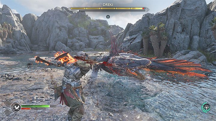 Do ataków przystępujcie po tym jak boss zakończy swoje - God of War Ragnarok: Jak pokonać bossa Dreki? - God of War Ragnarok - poradnik do gry