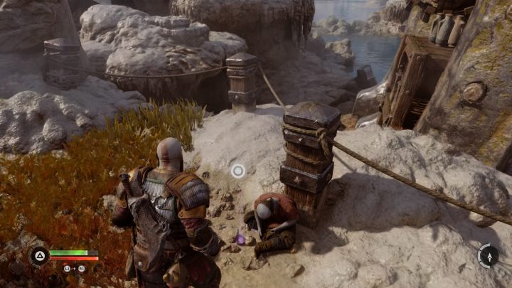 Artefakt będzie leżał przy zwłokach - God of War Ragnarok: Mokradła Aurvangar (Aurvangar Wetlands), Svartalfheim - sekrety, znajdźki - God of War Ragnarok - poradnik do gry