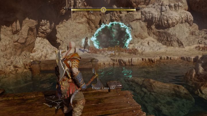 Znajdźka jest powiązana z przysługą Goście z Hel (Hel to Pay) - God of War Ragnarok: Mokradła Aurvangar (Aurvangar Wetlands), Svartalfheim - sekrety, znajdźki - God of War Ragnarok - poradnik do gry