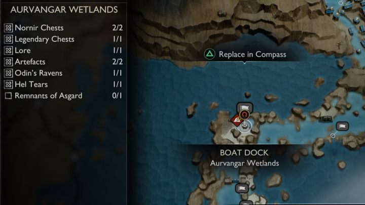 12 - God of War Ragnarok: Mokradła Aurvangar (Aurvangar Wetlands), Svartalfheim - sekrety, znajdźki - God of War Ragnarok - poradnik do gry