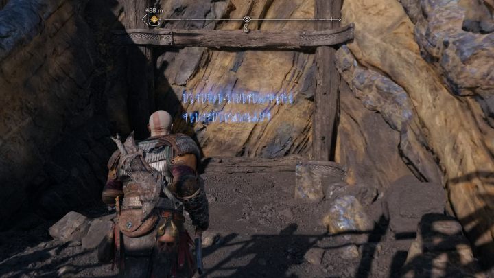 Niedaleko skrzyni Norn znajdziecie uchwyt, który zaprowadzi Was do wąskiej ścieżki - God of War Ragnarok: Kopalnia Jarnsmida (Jarnsmida Pitmines), Svartalfheim - sekrety, znajdźki - God of War Ragnarok - poradnik do gry