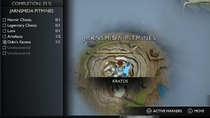 12 - God of War Ragnarok: Kopalnia Jarnsmida (Jarnsmida Pitmines), Svartalfheim - sekrety, znajdźki - God of War Ragnarok - poradnik do gry