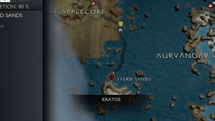 1 - God of War Ragnarok: Ogryzek (The Applecore), Svartalfheim - sekrety, znajdźki - God of War Ragnarok - poradnik do gry