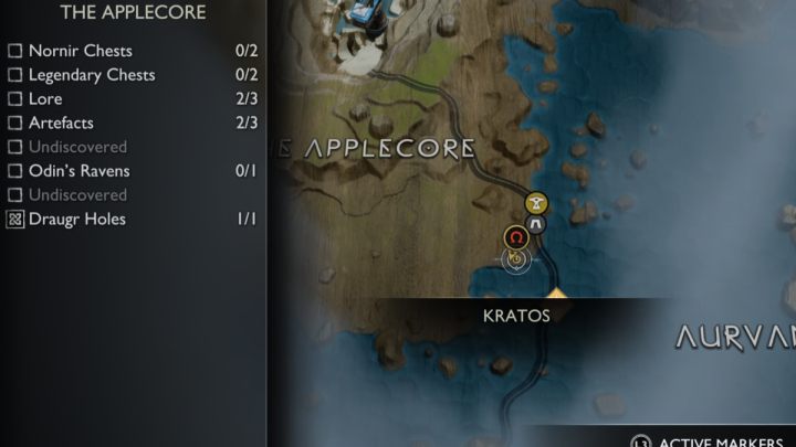 4 - God of War Ragnarok: Ogryzek (The Applecore), Svartalfheim - sekrety, znajdźki - God of War Ragnarok - poradnik do gry