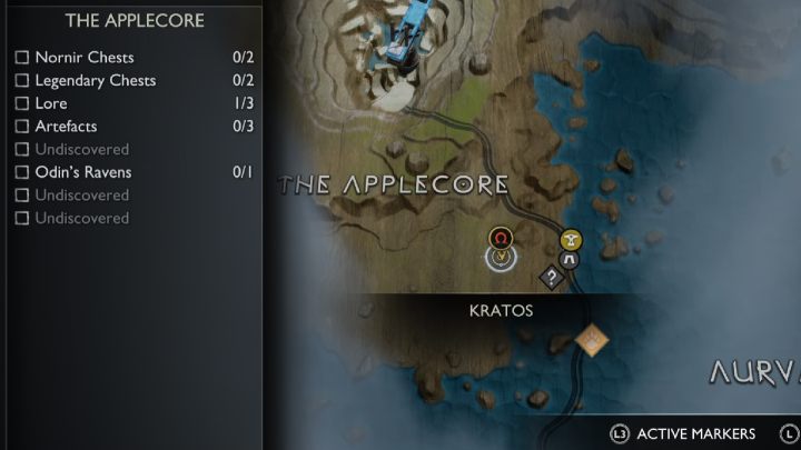 8 - God of War Ragnarok: Ogryzek (The Applecore), Svartalfheim - sekrety, znajdźki - God of War Ragnarok - poradnik do gry