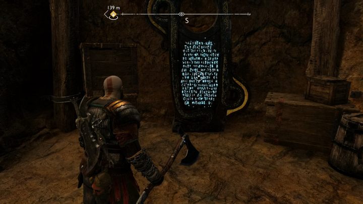 Gdy przeskoczycie przez tory i wejdziecie w wąski korytarz, Atreus skręci w lewo - God of War Ragnarok: Ogryzek (The Applecore), Svartalfheim - sekrety, znajdźki - God of War Ragnarok - poradnik do gry