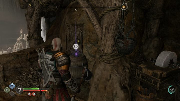 Posąg będzie leżał na beczce - God of War Ragnarok: Ogryzek (The Applecore), Svartalfheim - sekrety, znajdźki - God of War Ragnarok - poradnik do gry