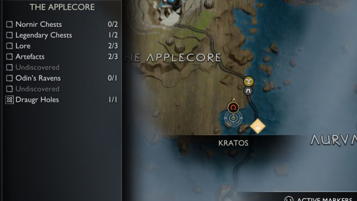 16 - God of War Ragnarok: Ogryzek (The Applecore), Svartalfheim - sekrety, znajdźki - God of War Ragnarok - poradnik do gry