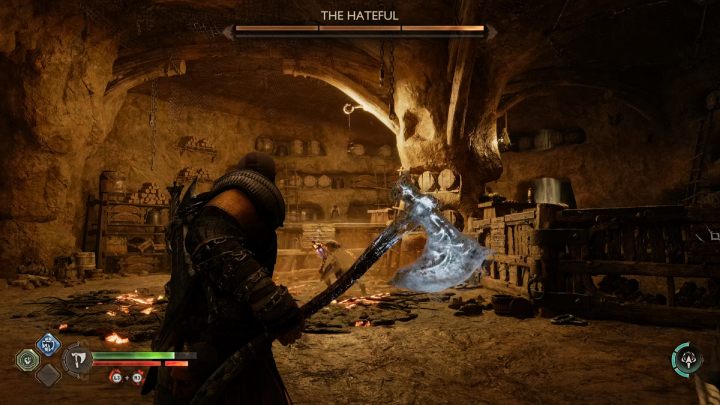 Musicie pokonać minibossa, aby zaliczyć znajdźkę - God of War Ragnarok: Ogryzek (The Applecore), Svartalfheim - sekrety, znajdźki - God of War Ragnarok - poradnik do gry