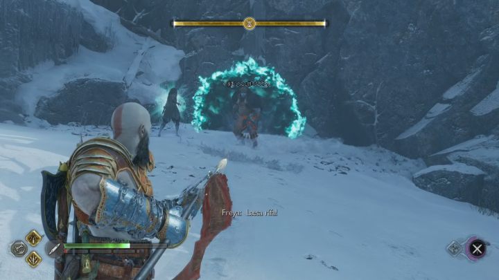 Znajdźka jest powiązana z przysługą Goście z Hel (Hel to Pay) - God of War Ragnarok: Studnia Urd (Well of Urd) - sekrety, znajdźki, Midgard - God of War Ragnarok - poradnik do gry