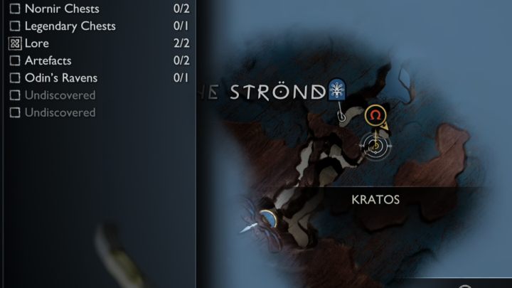 1 - God of War Ragnarok: Strond (The Strond) - Alfheim, sekrety, znajdźki - God of War Ragnarok - poradnik do gry