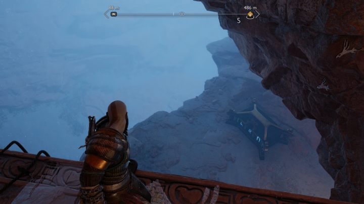 Musicie zapalić 3 pochodnie z runami używając Ostrzy Chaosu, aby odblokować skrzynię - God of War Ragnarok: Strond (The Strond) - Alfheim, sekrety, znajdźki - God of War Ragnarok - poradnik do gry