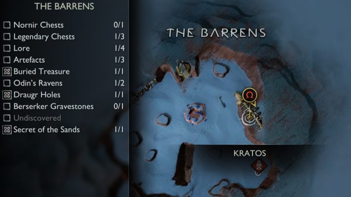 9 - God of War Ragnarok: Pustkowia (The Barrens), Alfheim - sekrety, znajdźki - God of War Ragnarok - poradnik do gry