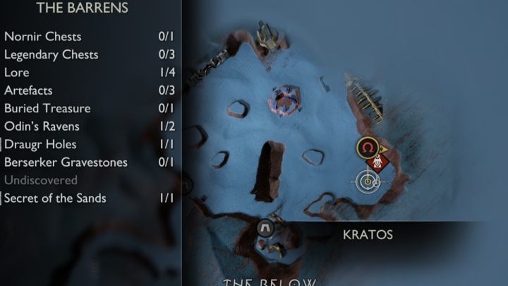 20 - God of War Ragnarok: Pustkowia (The Barrens), Alfheim - sekrety, znajdźki - God of War Ragnarok - poradnik do gry
