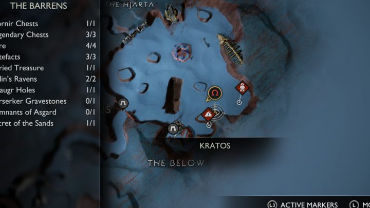21 - God of War Ragnarok: Pustkowia (The Barrens), Alfheim - sekrety, znajdźki - God of War Ragnarok - poradnik do gry