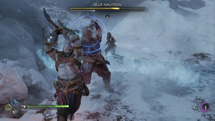 Wykorzystujcie ataki runiczne oraz spartański szał do zadawania jak największej ilości obrażeń - God of War Ragnarok: Zwierzęce Instynkty (Animal Instincts) - przysługa, solucja, opis przejścia - God of War Ragnarok - poradnik do gry