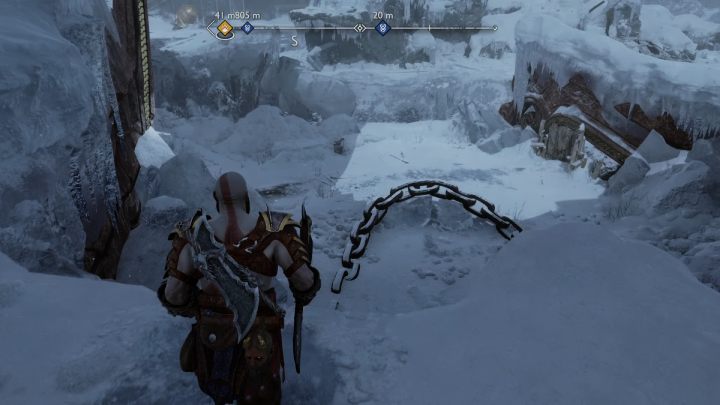 Gdy wyjdziecie z jaskini zaatakują Was kolejni łupieżcy i Tropicielka (Stalker) - God of War Ragnarok: Przekleństwo Sigrun (Sigruns Curse) - przysługa, solucja, opis przejścia - God of War Ragnarok - poradnik do gry