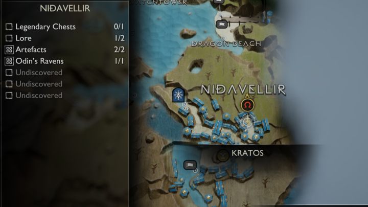 1 - God of War Ragnarok: Nidavellir, Svartalfheim - sekrety, znajdźki - God of War Ragnarok - poradnik do gry