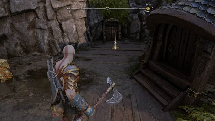 Mapa skarbów leży obok legendarnej skrzyni - God of War Ragnarok: Nidavellir, Svartalfheim - sekrety, znajdźki - God of War Ragnarok - poradnik do gry