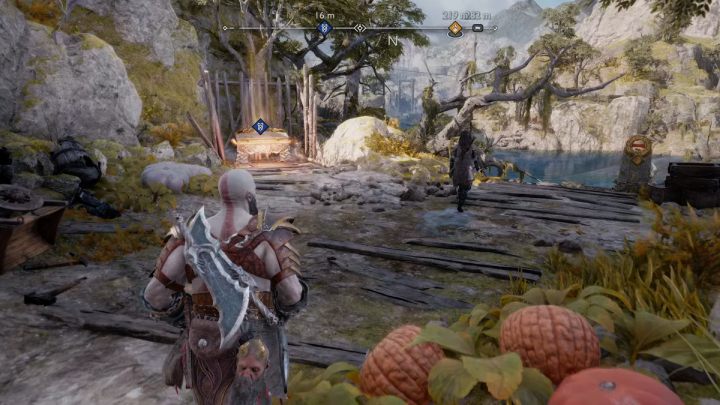 Skrzynia jest powiązana z przysługą Zaginiony skarb - God of War Ragnarok: Jama Alberyka (Alberich Hollow), Svartalfheim - sekrety, znajdźki - God of War Ragnarok - poradnik do gry