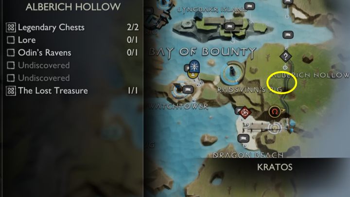 3 - God of War Ragnarok: Jama Alberyka (Alberich Hollow), Svartalfheim - sekrety, znajdźki - God of War Ragnarok - poradnik do gry