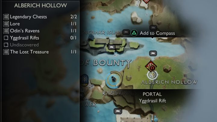 4 - God of War Ragnarok: Jama Alberyka (Alberich Hollow), Svartalfheim - sekrety, znajdźki - God of War Ragnarok - poradnik do gry