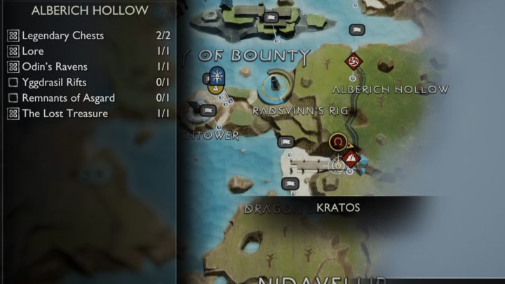 5 - God of War Ragnarok: Jama Alberyka (Alberich Hollow), Svartalfheim - sekrety, znajdźki - God of War Ragnarok - poradnik do gry