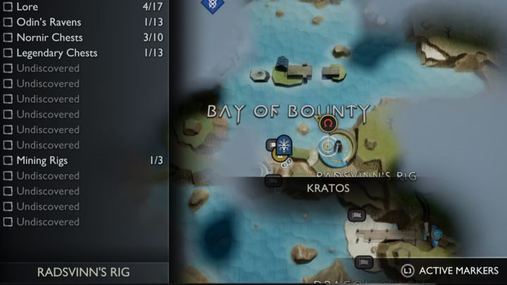 4 - God of War Ragnarok: Platforma Radsvinna (Radsvinns Rig), Svartalfheim - sekrety, znajdźki - God of War Ragnarok - poradnik do gry