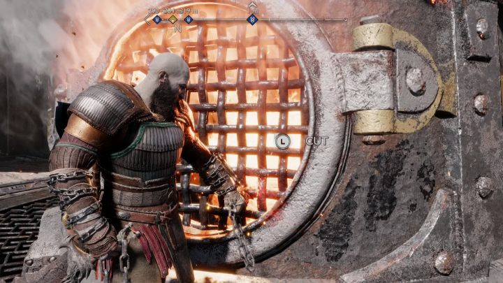 Gdy dotrzecie w wyznaczone na mapie miejsce, pokonajcie wszystkich wrogów i zniszczcie platformę wydobywczą - God of War Ragnarok: Platforma Radsvinna (Radsvinns Rig), Svartalfheim - sekrety, znajdźki - God of War Ragnarok - poradnik do gry