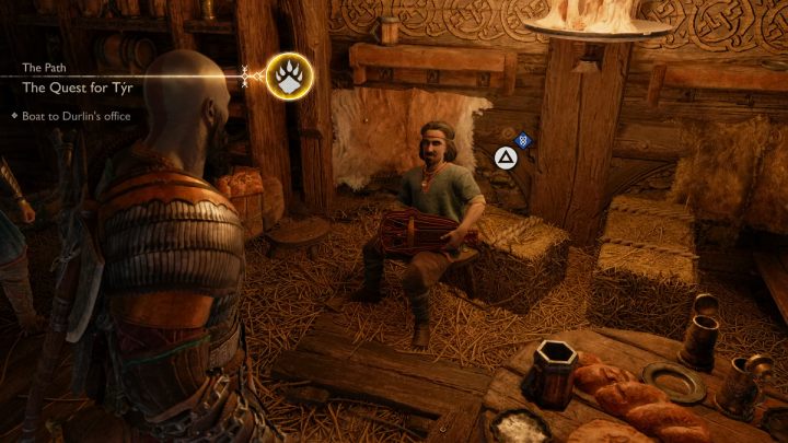 Przysługa W służbie Asgardu zostanie odblokowana po ponownej rozmowie z krasnoludem o imieniu Raeb, którego spotkacie w Nidavellir - God of War Ragnarok: Platforma Radsvinna (Radsvinns Rig), Svartalfheim - sekrety, znajdźki - God of War Ragnarok - poradnik do gry