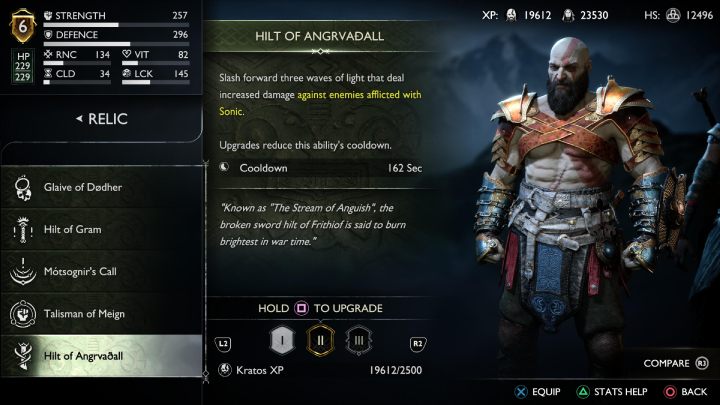 Ostatni składnik do wytworzenia reliktu otrzymacie po walce z bossem w przysłudze Drzwi na Pustyni (The Desert Door) w Alfheim w Zakazanych Piaskach - God of War Ragnarok: Lista wszystkich reliktów i rękojeści (Relics and Hilts) - God of War Ragnarok - poradnik do gry