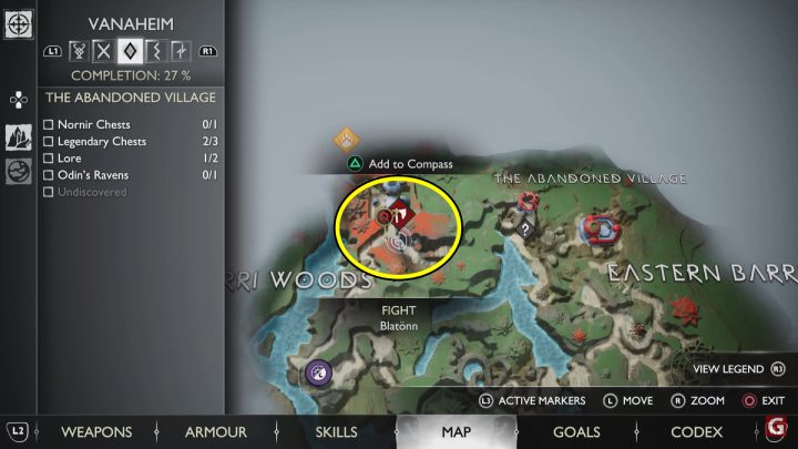 Składnik niezbędny do wytworzeni reliktu zdobędziecie po walce z Wulverem Blatoon, opcjonalnym mini-bossem w Vanaheim w Opuszczonej wiosce (Abandoned Village) - God of War Ragnarok: Lista wszystkich reliktów i rękojeści (Relics and Hilts) - God of War Ragnarok - poradnik do gry