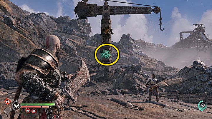 W większości przypadków zielone blokady bronią dostępu do nowych ścieżek oraz znajdziek - God of War Ragnarok: Jak niszczyć zielone blokady? - God of War Ragnarok - poradnik do gry