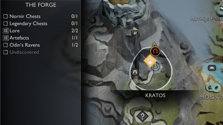 3 - God of War Ragnarok: Kuźnia (The Forge), Svartalfheim - sekrety, znajdźki - God of War Ragnarok - poradnik do gry