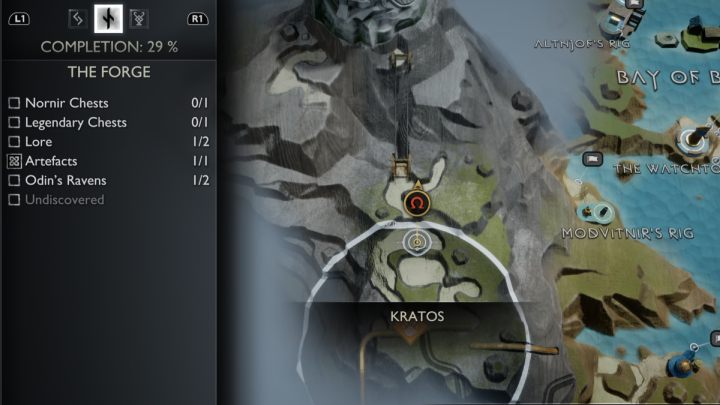 4 - God of War Ragnarok: Kuźnia (The Forge), Svartalfheim - sekrety, znajdźki - God of War Ragnarok - poradnik do gry