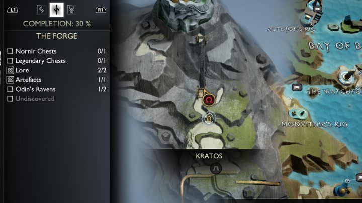 5 - God of War Ragnarok: Kuźnia (The Forge), Svartalfheim - sekrety, znajdźki - God of War Ragnarok - poradnik do gry