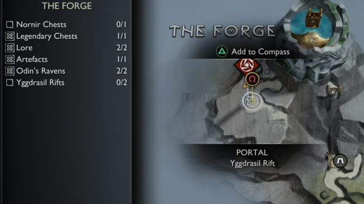 9 - God of War Ragnarok: Kuźnia (The Forge), Svartalfheim - sekrety, znajdźki - God of War Ragnarok - poradnik do gry