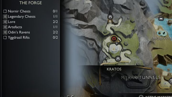 10 - God of War Ragnarok: Kuźnia (The Forge), Svartalfheim - sekrety, znajdźki - God of War Ragnarok - poradnik do gry