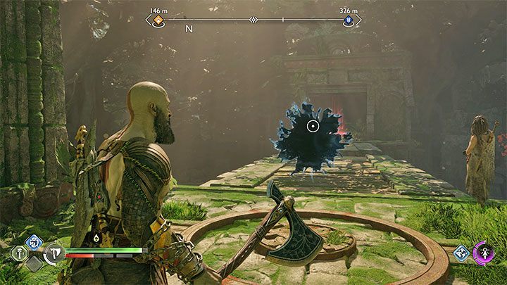 Szczelina jest na górze - God of War Ragnarok: Delta rzeczna (River Delta), Vanaheim - sekrety, znajdźki - God of War Ragnarok - poradnik do gry