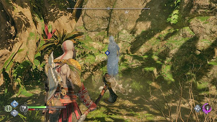 Dotrzycie do przystani w regionie Plac Pielgrzyma i znajdźcie zjawę - Mari - God of War Ragnarok: Plac Pielgrzyma (Pilgrims Landing), Vanaheim - sekrety, znajdźki - God of War Ragnarok - poradnik do gry